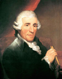 Portrait of Josef Haydn